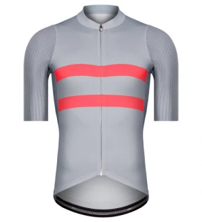 ETXEONDO Maillot Manga Corta Garai gris / coral