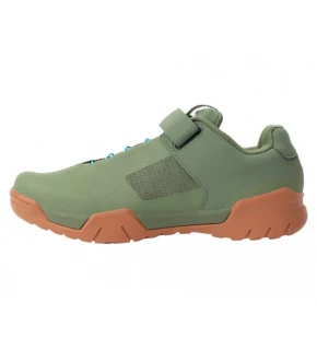 CRANKBROTHERS Sapatos MTB Mallet E Speedlace verde / castanho / azul