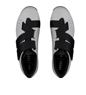 FIZIK Sapatos MTB Terra Powerstrap X4 cinza claro
