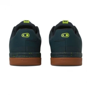 CRANKBROTHERS Sapatos MTB Stamp Lace Splatter verde / lima / castanho
