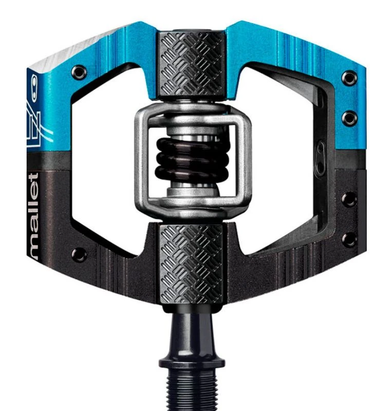 CRANKBROTHERS Pedais Mallet E LS azul / preto