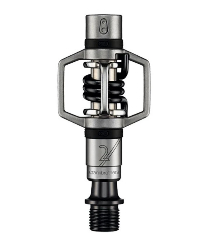 CRANKBROTHERS Pedales Egg Beater 2 plata / negro