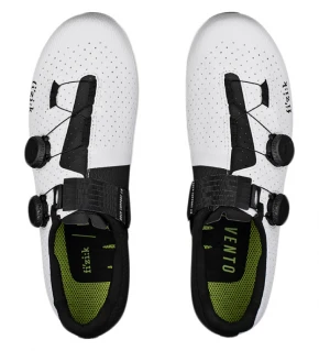 FIZIK Sapatos Estrada Vento Stabilita Carbon branco / preto