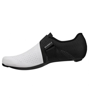FIZIK Sapatos Estrada Vento Stabilita Carbon branco / preto