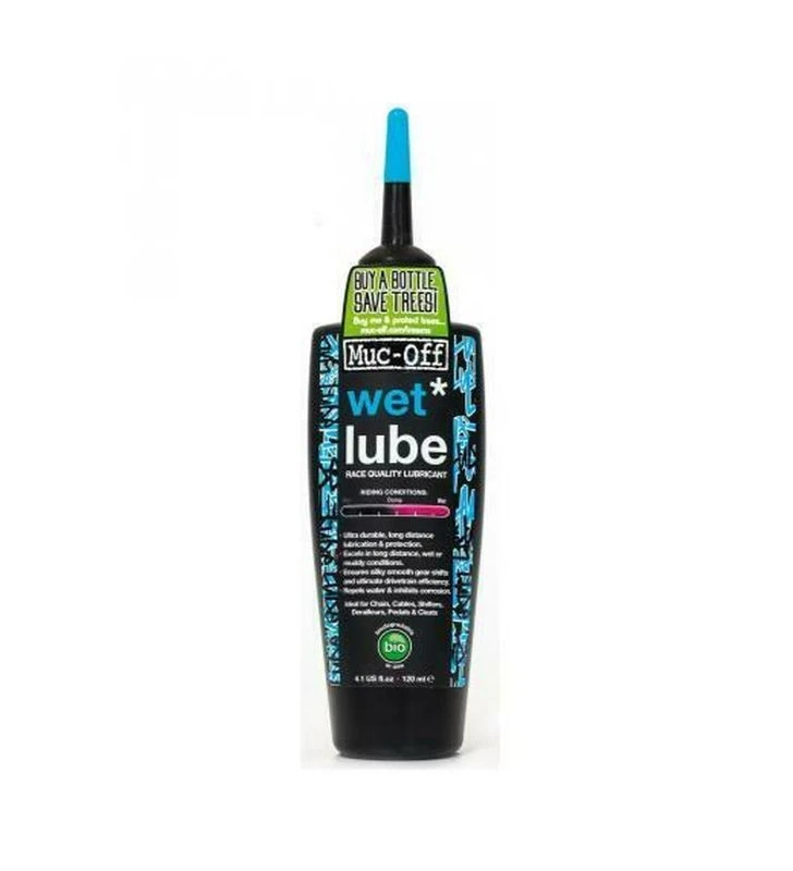 MUC-Off Lubricante Cadena Bio Clima Húmedo 120ml