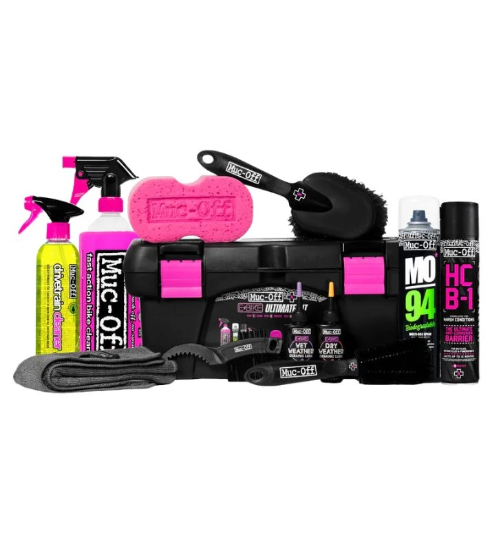 MUC-Off Kit Limpieza/Protección/Lubricante Ultimate para E-Bike