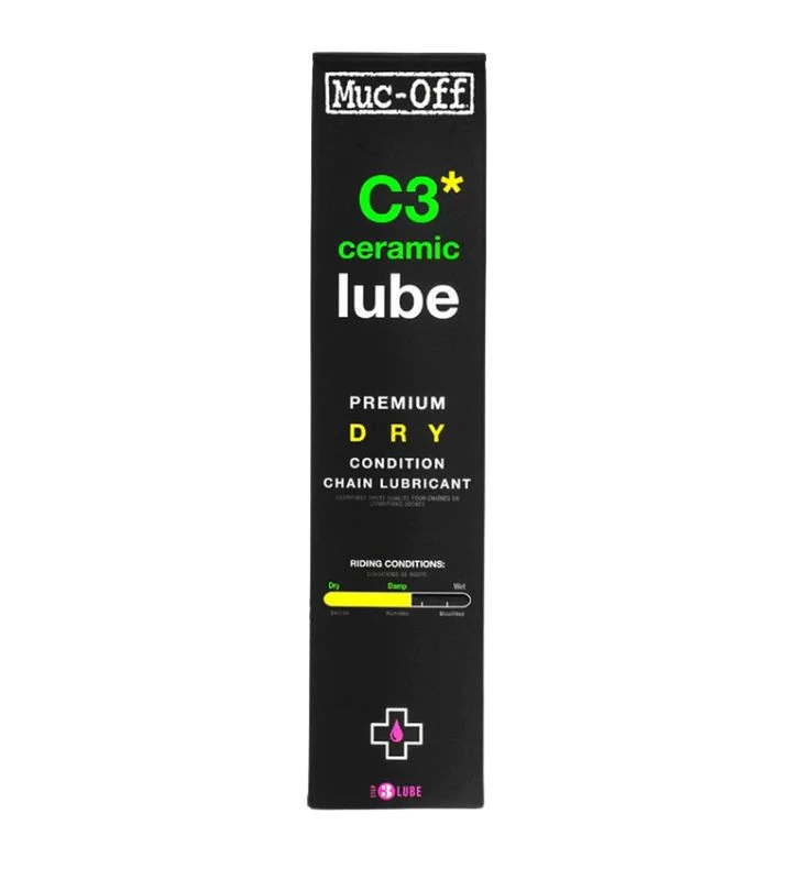 MUC-OFF Aceite Lubricante C3 Premium Cerámico Clima Seco 120ml