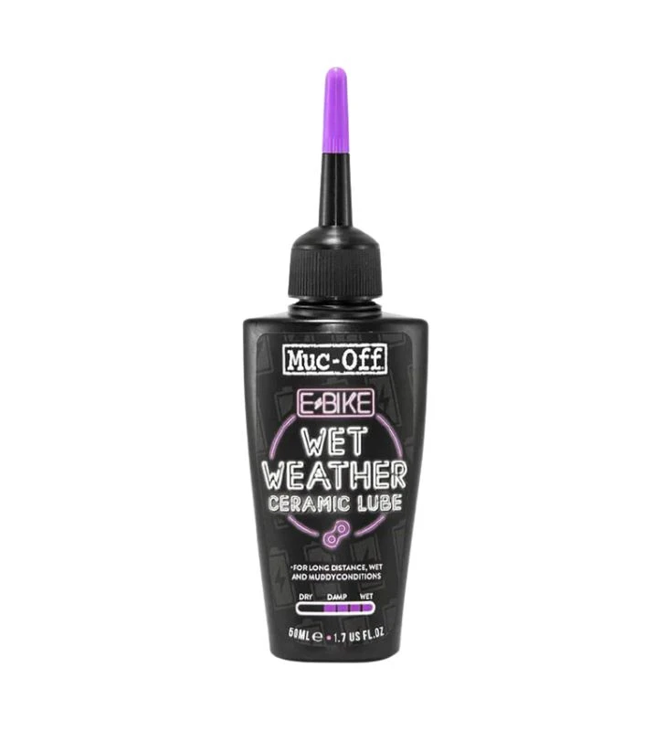 MUC-OFF Óleo Lubrificante E-Bike Clima Húmido Nitruro Boro 50ml