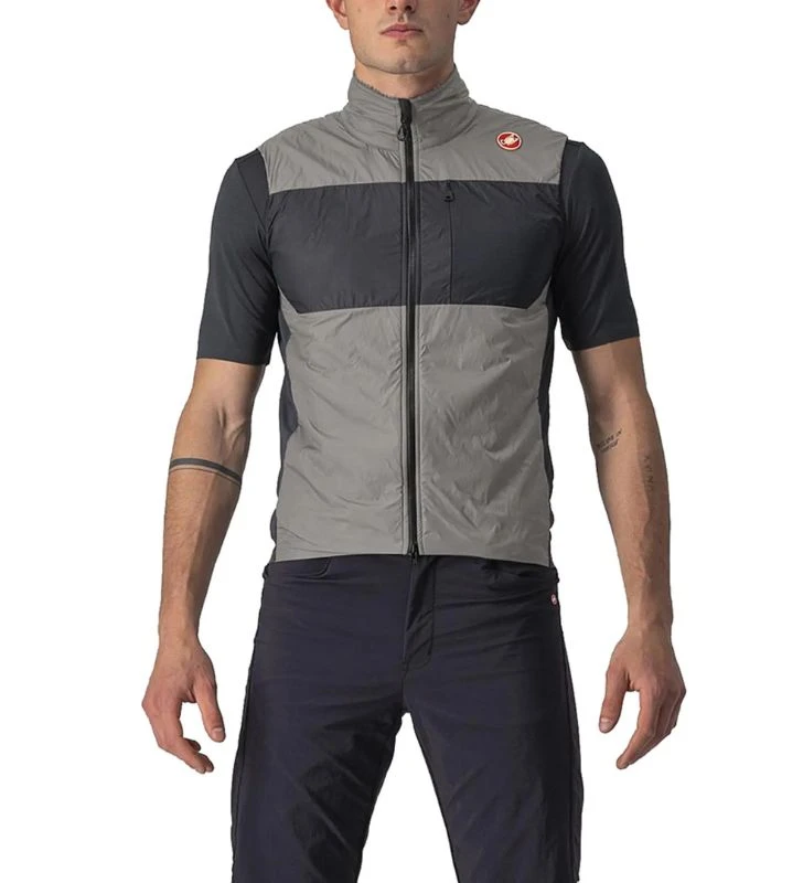 CASTELLI Chaleco Unlimited Puffy girs niquel / gris oscuro