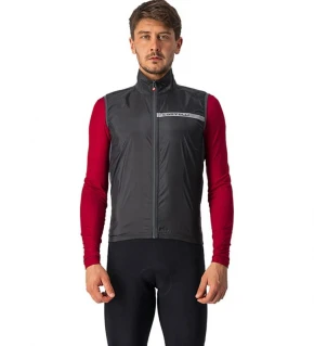 Chaleco Ciclismo Unisex CABRERA Negro Granate