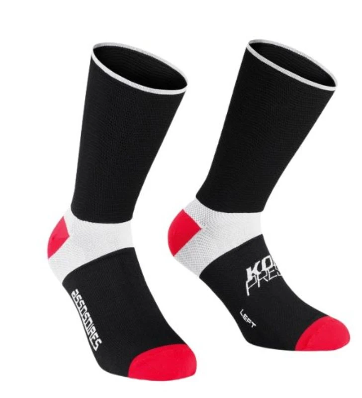 ASSOS Meias Kompressor Socks Black Series