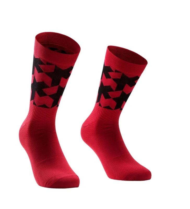 ASSOS Calcetines Monogram Socks EVO Katana Red