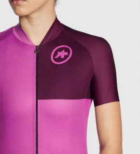 ASSOS Maillot Mujer Uma GT Jersey C2 EVO Stahlstern Rampant Ruby