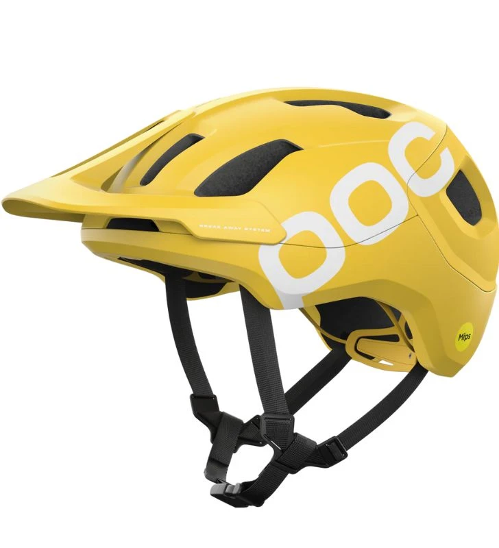 POC Casco MTB Axion Race Mips amarillo