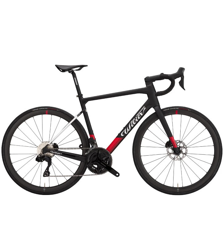 WILIER Garda Shimano 105 R7020 11S / Shimano RS171 DISC preto / vermelho