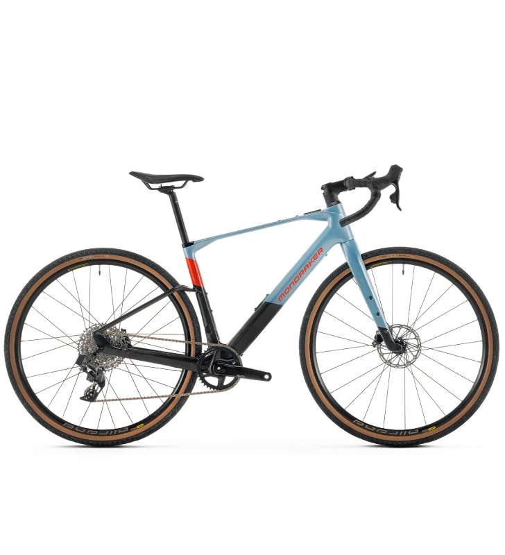 MONDRAKER Dusty RR 2023 azul / preto / vermelho