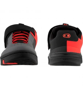 CRANKBROTHERS Sapatos MTB Stamp Speed Lace cinza / vermelho