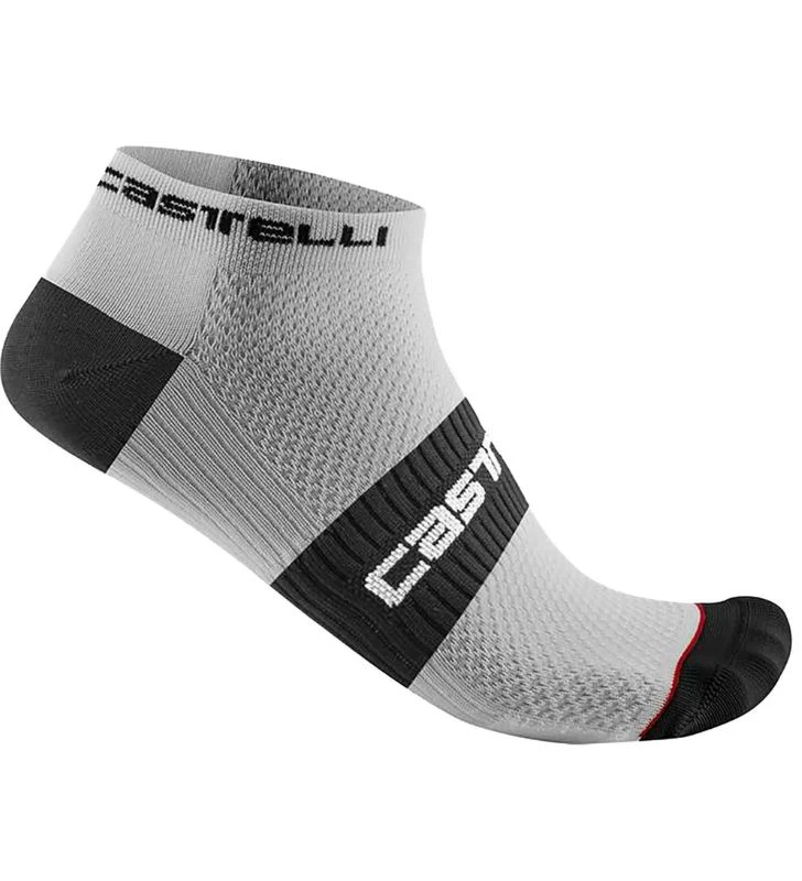 CASTELLI Calcetines Lowboy 2 blanco / negro