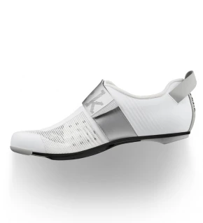 FIZIK Zapatillas Triatlón Transiro Hydra Aerowave Carbon blanco / plata