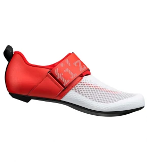 FIZIK Sapatos Triatlón Transiro Hydra branco / vermelho