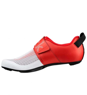 FIZIK Sapatos Triatlón Transiro Hydra branco / vermelho