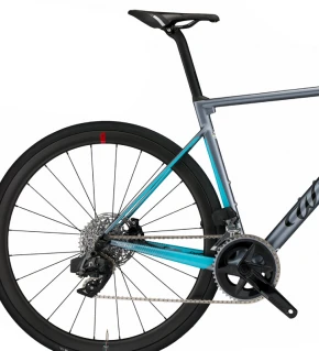 WILIER 0 SL Shimano 105 R7150 DI2 / Wilier NDR38KC Carbon Disc - cinza / azul