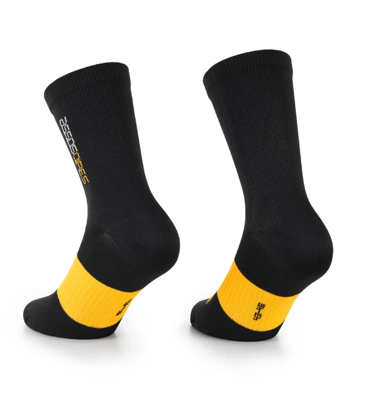 ASSOS Calcetines Spring Fall Socks Evo - Black Series