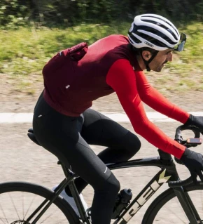 ETXEONDO Maillot Térmica Manga Longa Laku petroleo / magenta