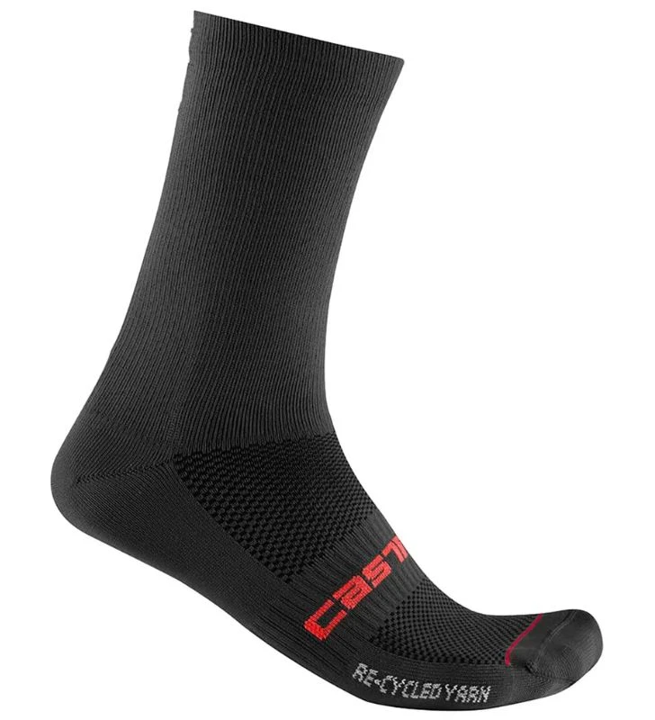 CASTELLI Calcetines Re-cycle Thermal 18 negro