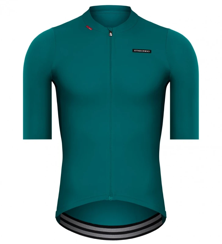 ETXEONDO Maillot Manga Corta Alde 110LW verde esmeralda