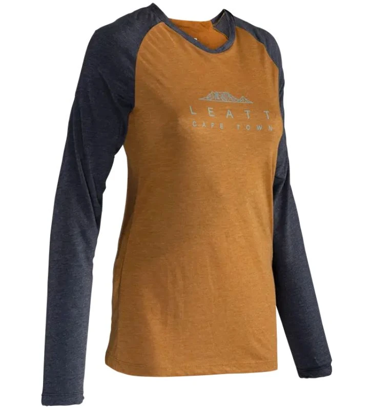 LEATT Camiseta Mujer MTB AllMtn 3.0 Peanut