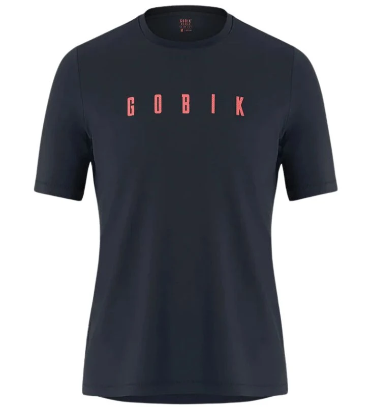 GOBIK Camiseta Manga Corta Mujer Tee Logo Coral