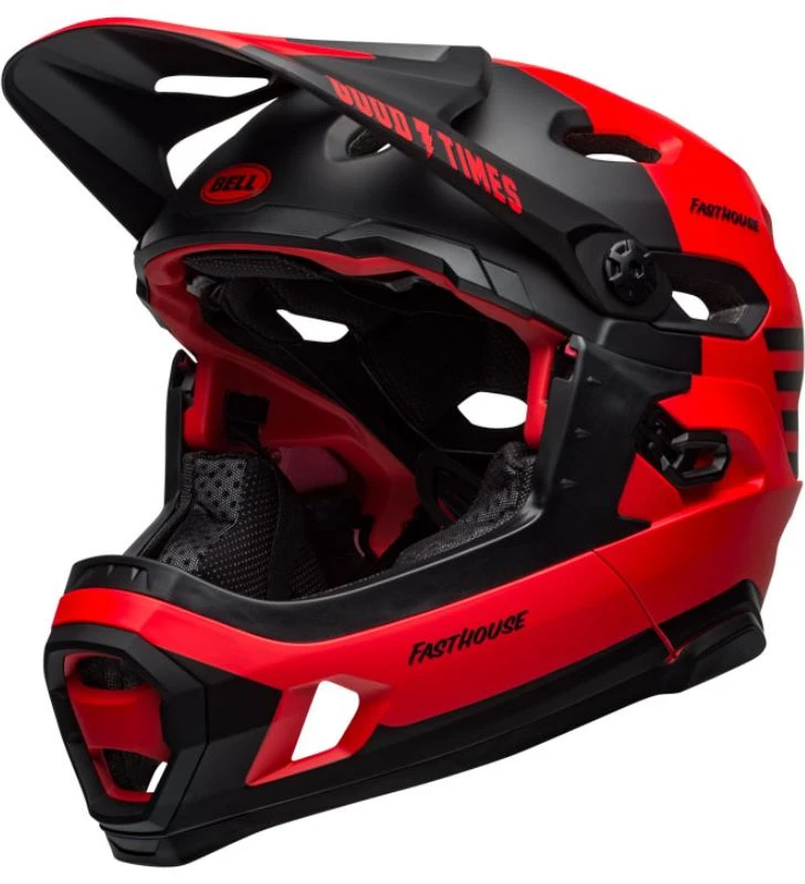 BELL Casco Super DH Spherical rojo / negro