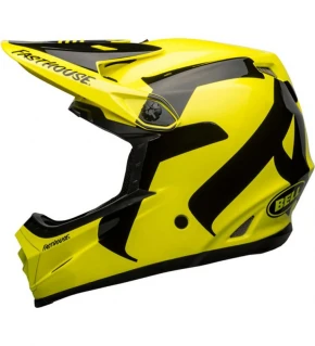 BELL Capacete Full 9 Fusion MIPS amarelo fluor / preto fasthouse