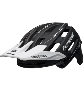 BELL Capacete Super Air R Spherical preto / branco fasthouse