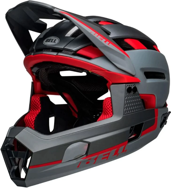 BELL Casco Super Air R Spherical gris / rojo