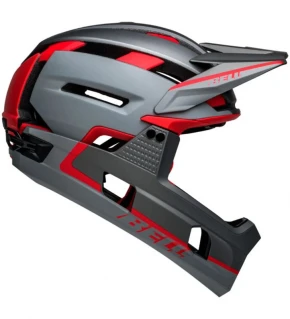 BELL Casco Super Air R Spherical gris / rojo