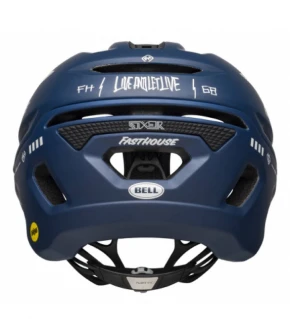 BELL Capacete Sixer MIPS azul / branco fasthouse
