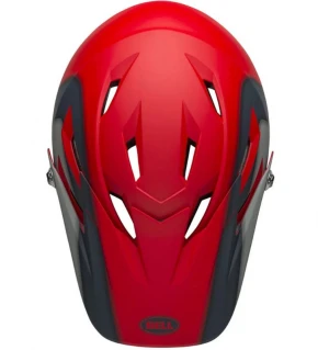 BELL Capacete Sanction cinza / vermelho