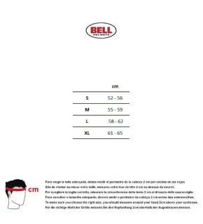 BELL Capacete 4Forty cinza escuro / vermelho