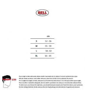 BELL Capacete 4Forty cinza / vermelho