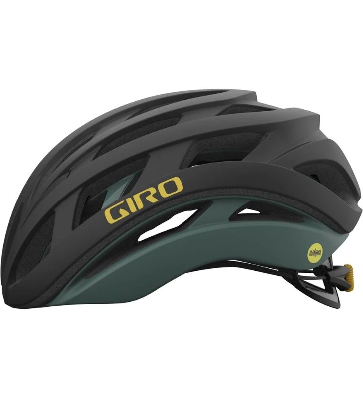 GIRO Casco Helios Spherical negro mate / verde