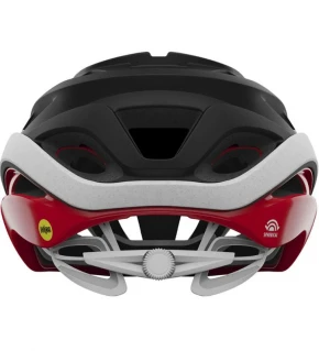 GIRO Capacete Helios Spherical preto fosco / vermelho