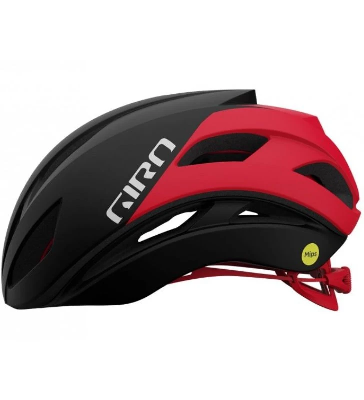 GIRO Capacete Eclipse Spherical preto fosco / vermelho