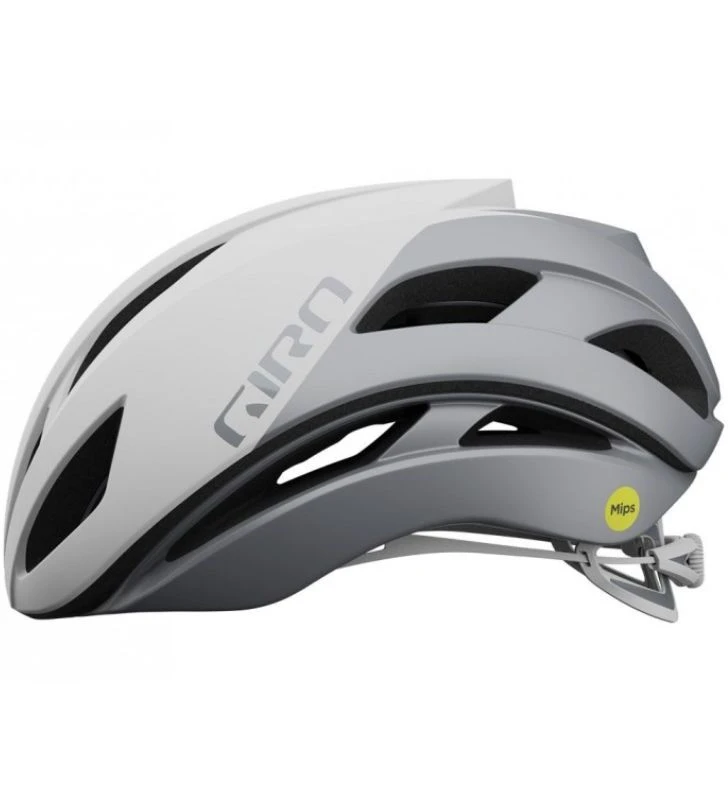 GIRO Capacete Eclipse Spherical branco fosco / prata