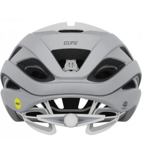 GIRO Capacete Eclipse Spherical branco fosco / prata