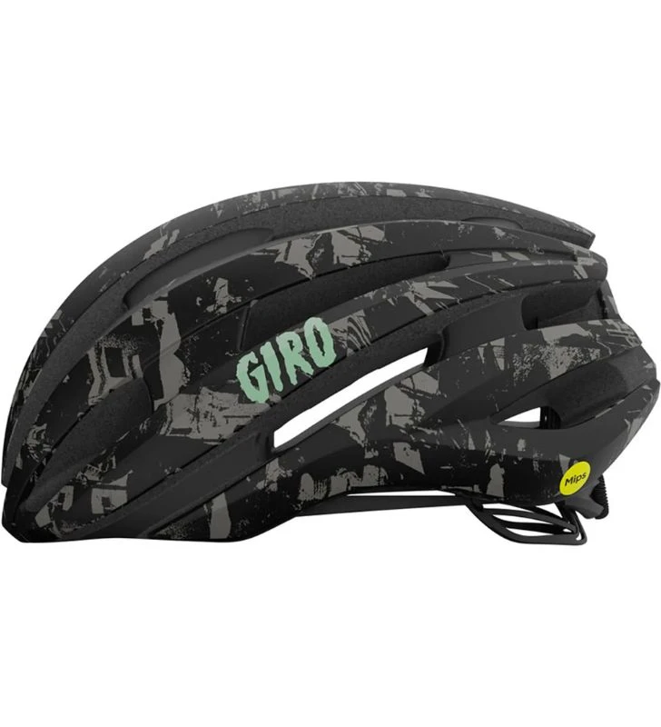 GIRO Capacete Synthe II MIPS preto fosco / cinza  escuro