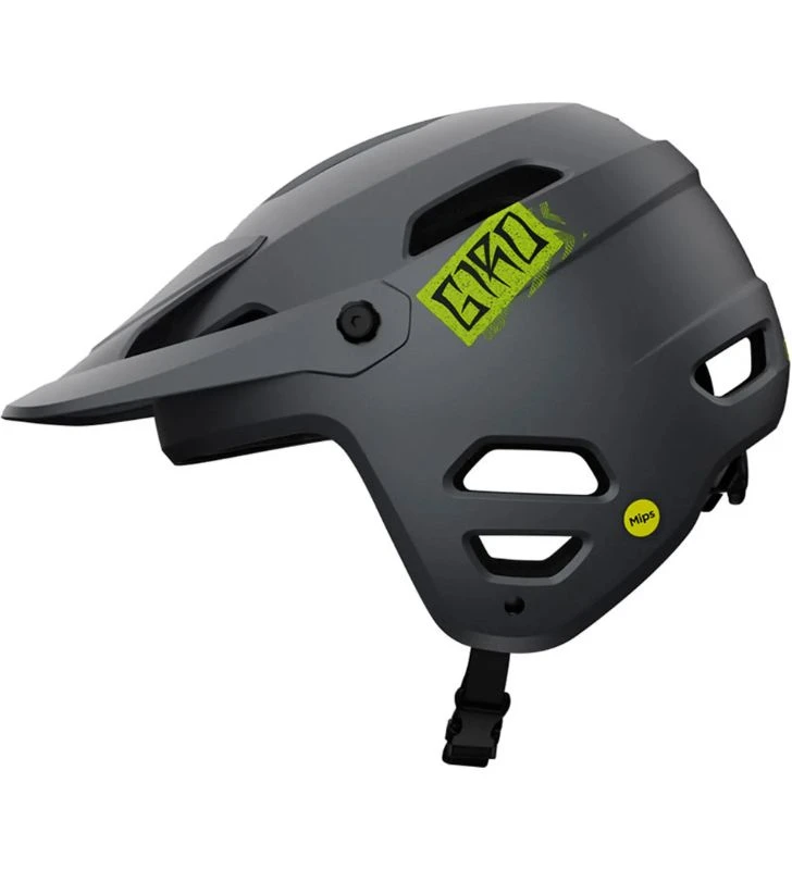 GIRO Capacete Tyrant Spherical cinza / verde