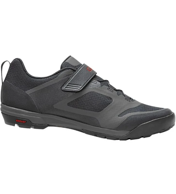 GIRO Sapatos MTB Ventana Fastlace preto / cinza