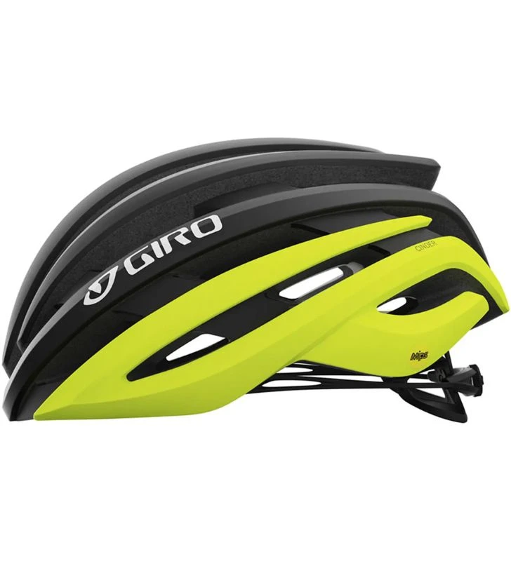 GIRO Capacete Cinder MIPS preto / amarelo fluor